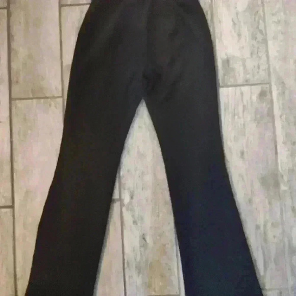 Who What Wear black pants elastic waist split hem size xs #217 - Picture 2 of 2